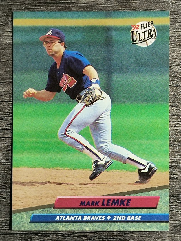 1992 Ultra #165 Mark Lemke