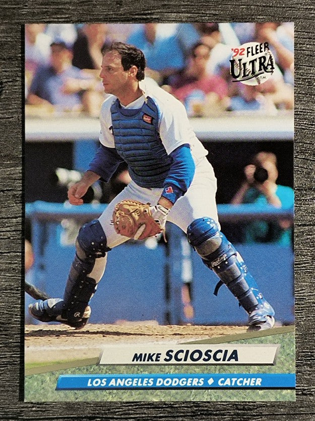 1992 Ultra #217 Mike Scioscia