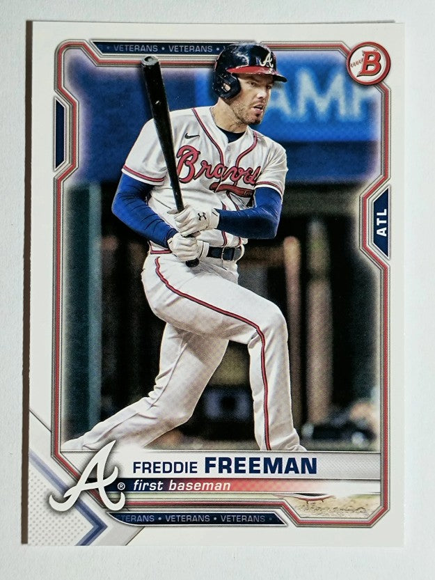 2021 Bowman #14 Freddie Freeman