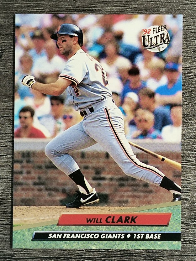 1992 Ultra #287 Will Clark