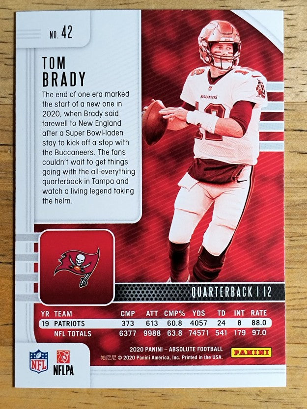 2020 Absolute Retail #42 Tom Brady