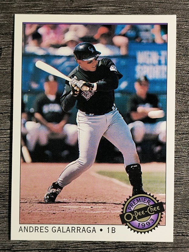 1993 O-Pee-Chee Premier #58 Andres Galarraga