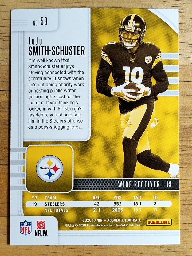 2020 Absolute Retail #53 JuJu Smith-Schuster