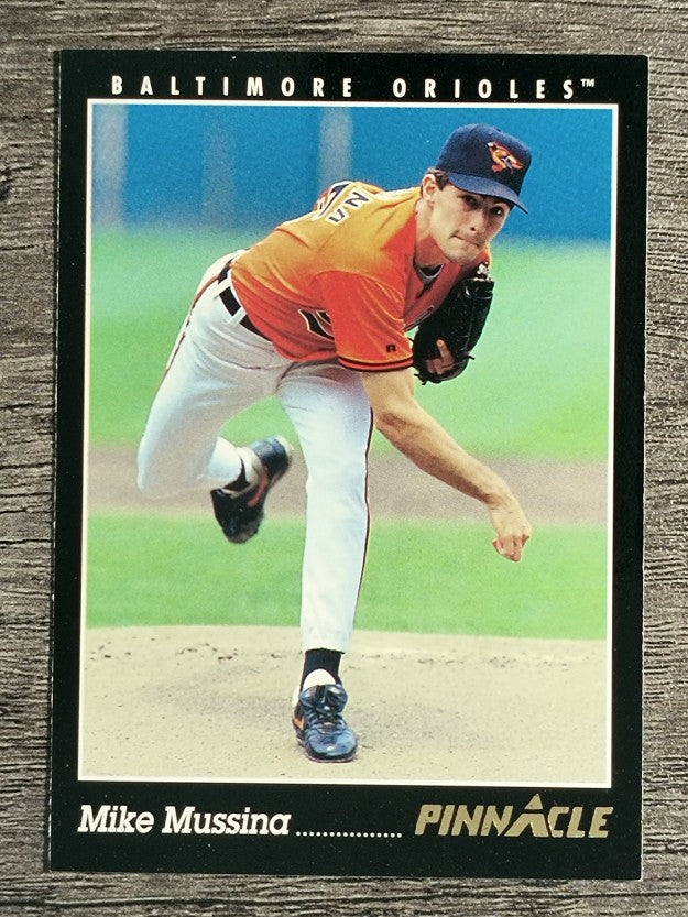 1993 Pinnacle #44 Mike Mussina