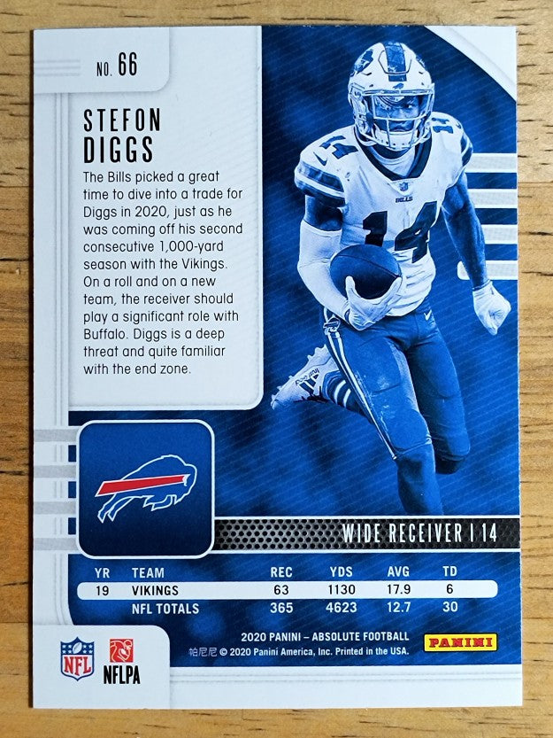 2020 Absolute Retail #66 Stefon Diggs