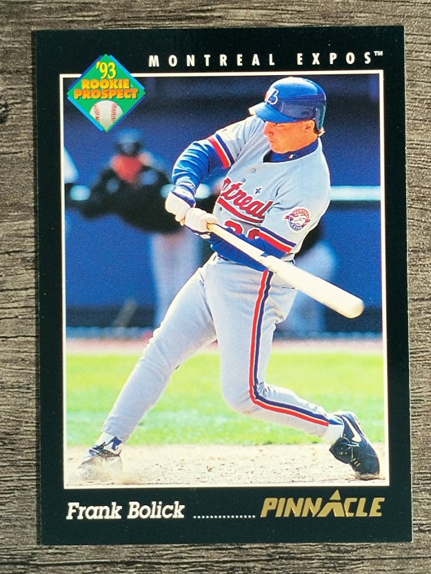 1993 Pinnacle #588 Frank Bolick