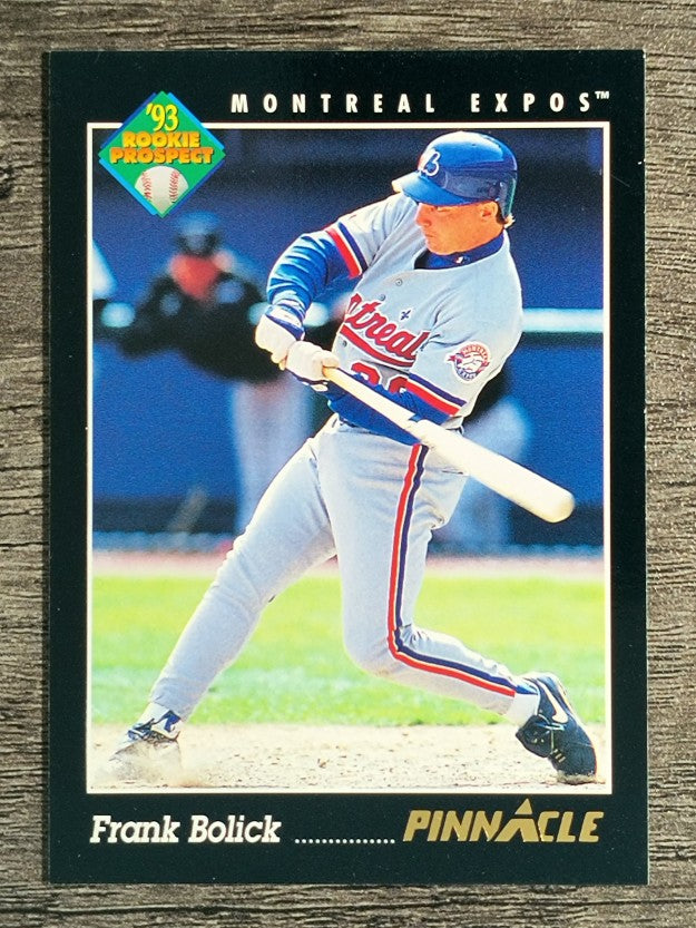 1993 Pinnacle #588 Frank Bolick