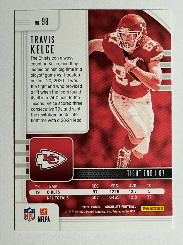 2020 Absolute Retail #98 Travis Kelce