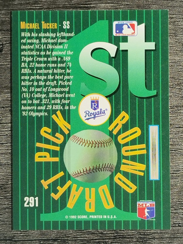 1993 Select #291 Michael Tucker