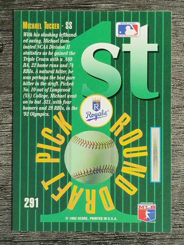 1993 Select #291 Michael Tucker