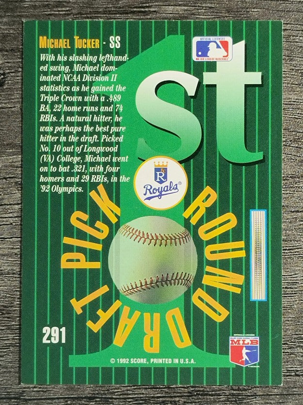 1993 Select #291 Michael Tucker