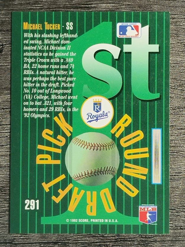 1993 Select #291 Michael Tucker