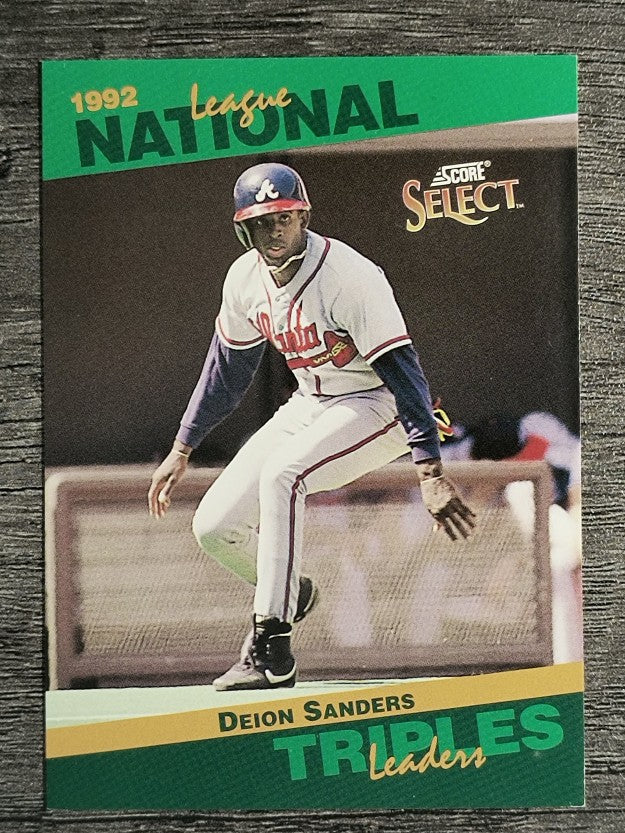 1993 Select Stat Leaders #22 Deion Sanders