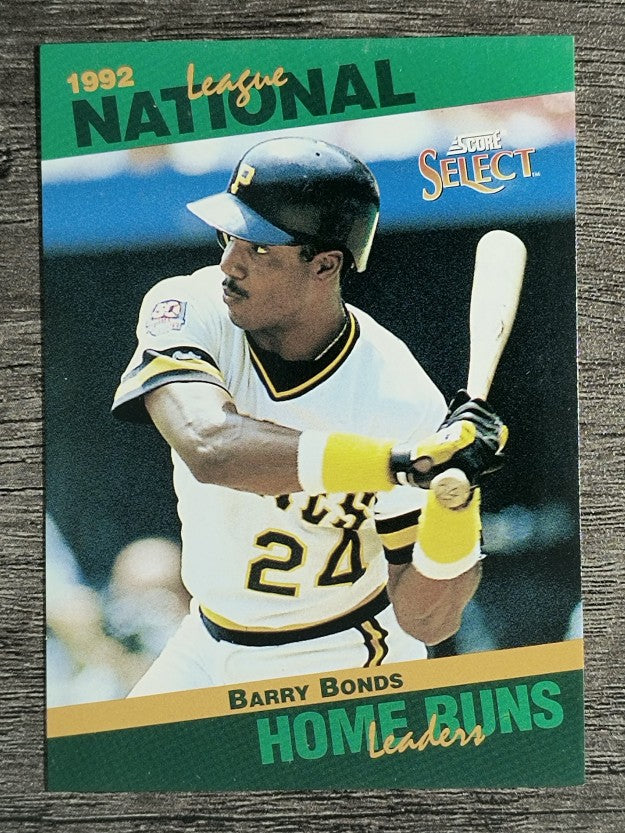 1993 Select Stat Leaders #29 Barry Bonds