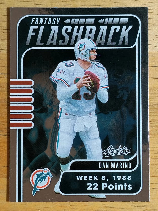 2020 Absolute Fantasy Flashback #6 Dan Marino