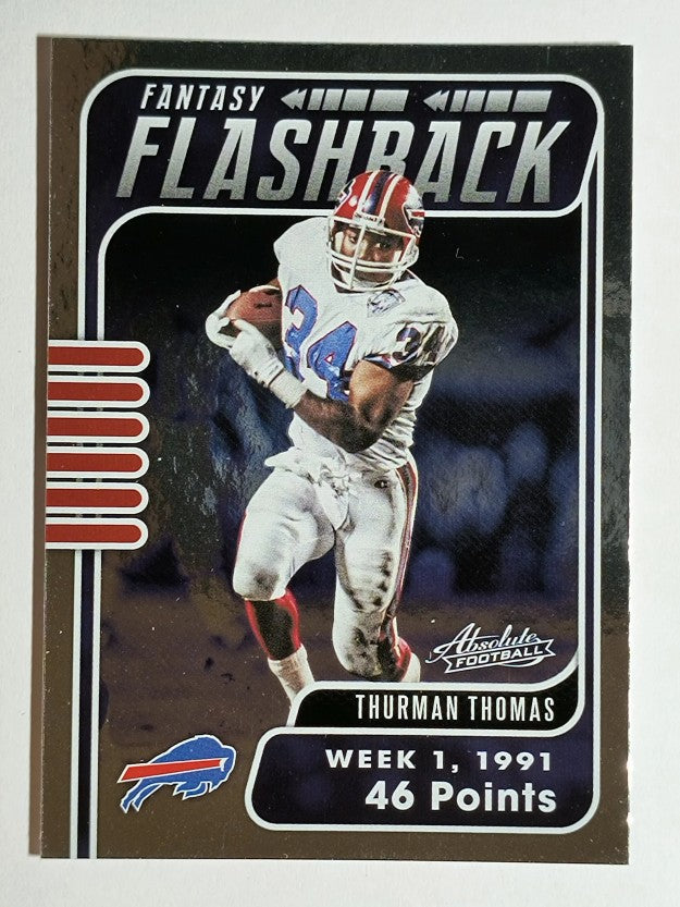 2020 Absolute Fantasy Flashback #12 Thurman Thomas