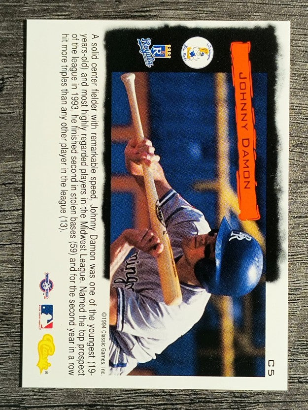1994 Classic Cream of the Crop #C5 Johnny Damon