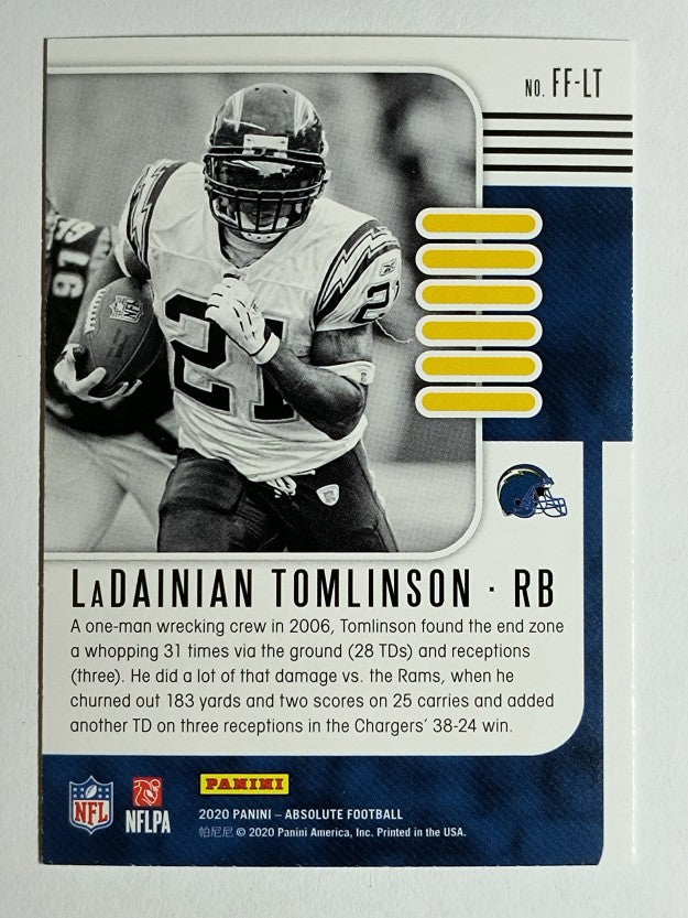 2020 Absolute Fantasy Flashback #13 LaDainian Tomlinson