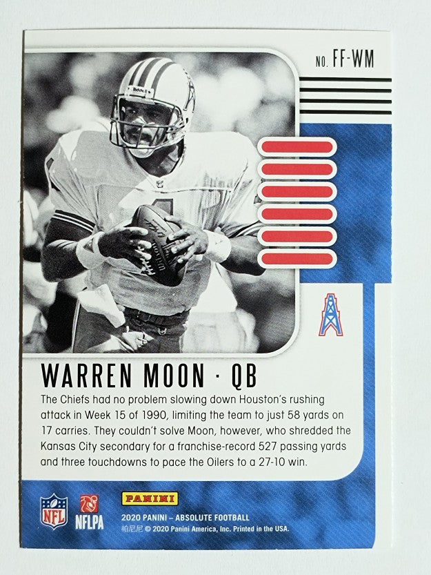 2020 Absolute Fantasy Flashback #15 Warren Moon