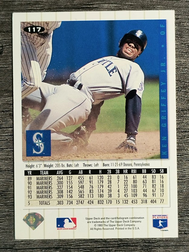 1994 Collector's Choice #117 Ken Griffey Jr.
