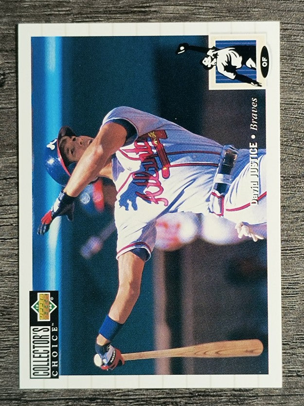 1994 Collector's Choice #156 David Justice