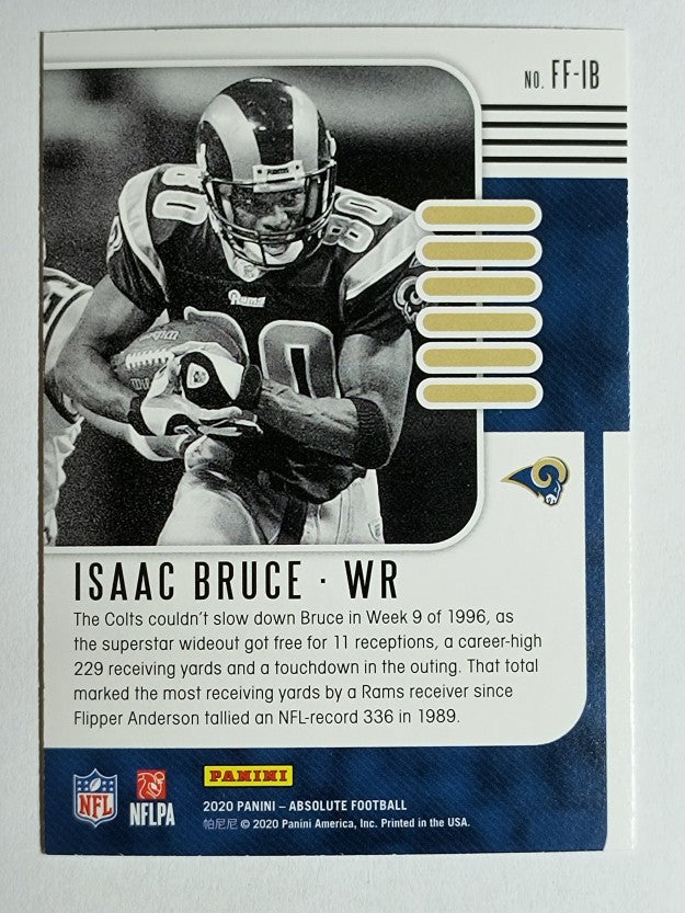 2020 Absolute Fantasy Flashback #18 Isaac Bruce