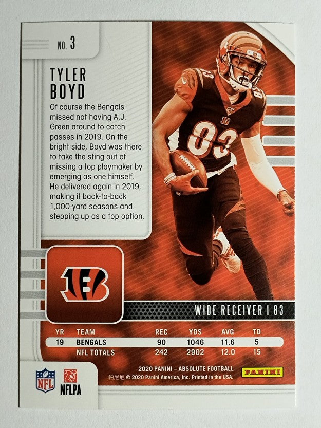 2020 Absolute Green #3 Tyler Boyd