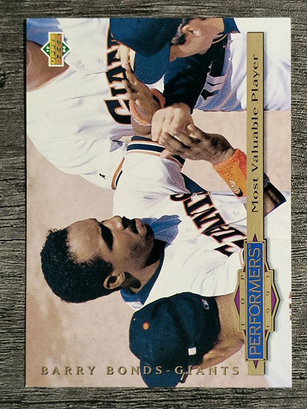 1994 Collector's Choice #311 Barry Bonds TP