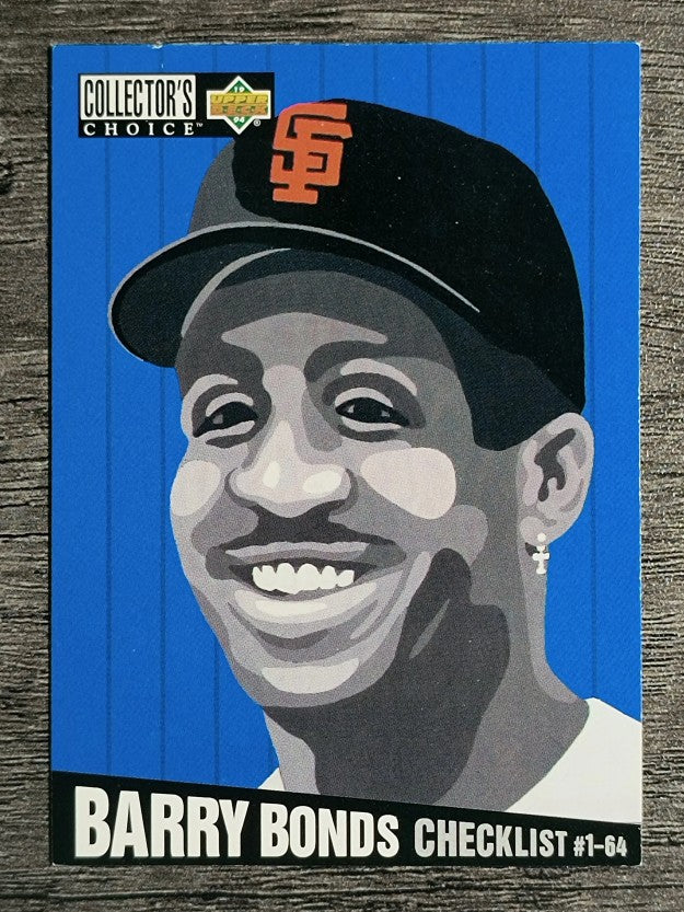 1994 Collector's Choice #316 Barry Bonds CL