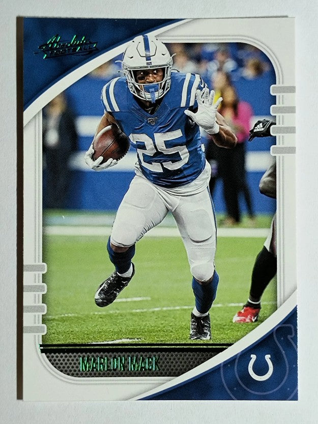 2020 Absolute Green #39 Marlon Mack