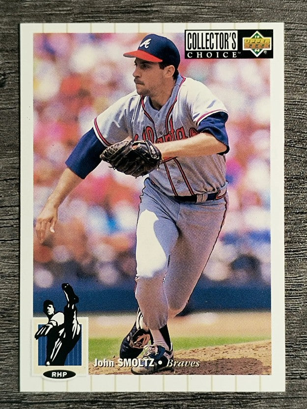 1994 Collector's Choice #420 John Smoltz