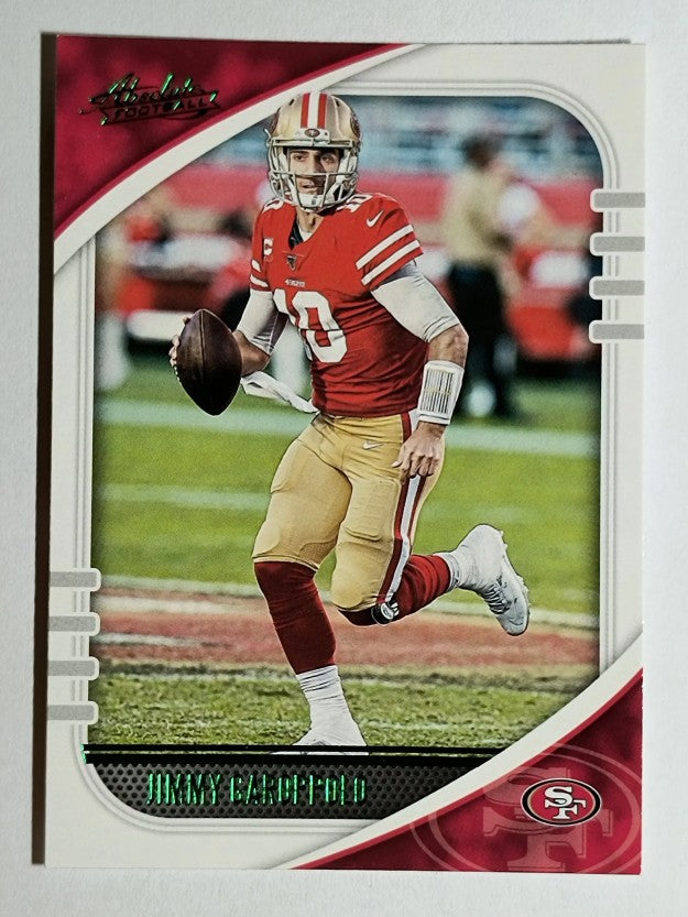 2020 Absolute Green #96 Jimmy Garoppolo