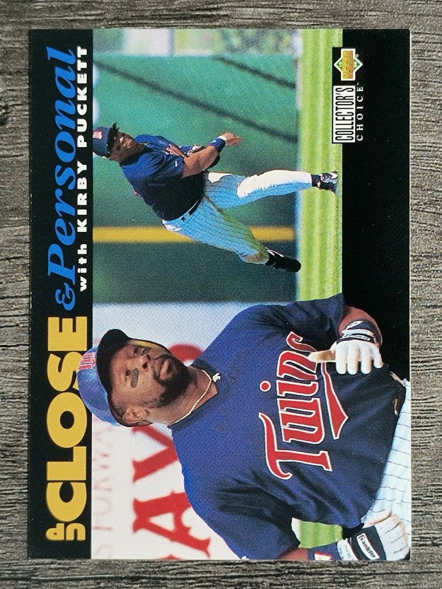 1994 Collector's Choice #638 Kirby Puckett UP