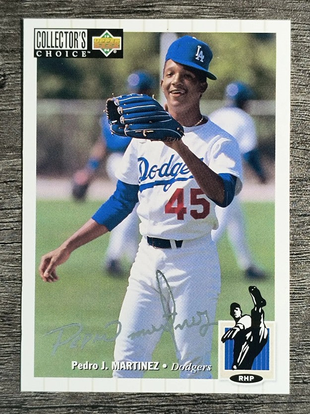 1994 Collector's Choice Silver Signature #189 Pedro Martinez (NM)