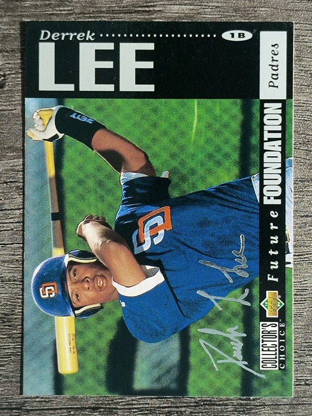 1994 Collector's Choice Silver Signature #645 Derrek Lee FF (EXMT)