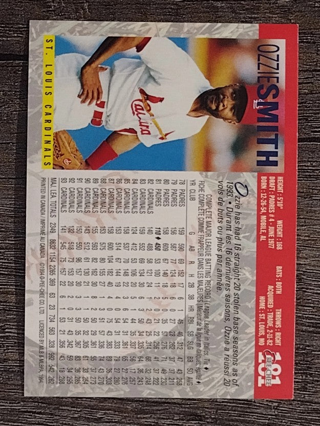 1994 O-Pee-Chee #181 Ozzie Smith