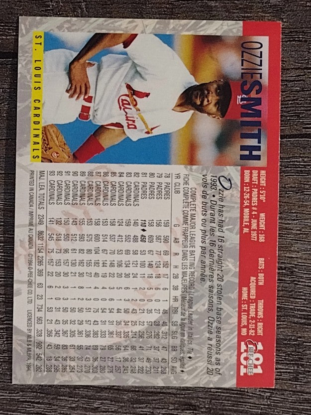 1994 O-Pee-Chee #181 Ozzie Smith
