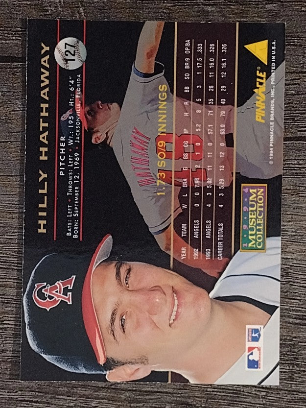 1994 Pinnacle Museum Collection #127 Hilly Hathaway