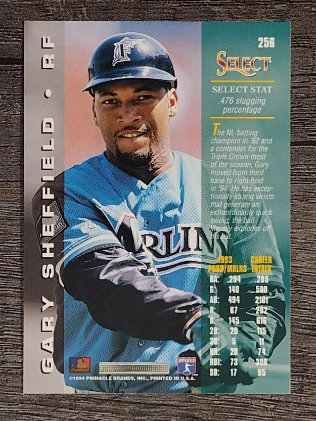 1994 Select #256 Gary Sheffield