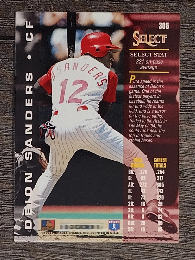 1994 Select #305 Deion Sanders