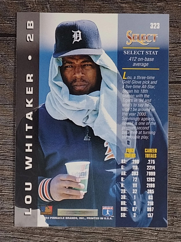 1994 Select #323 Lou Whitaker