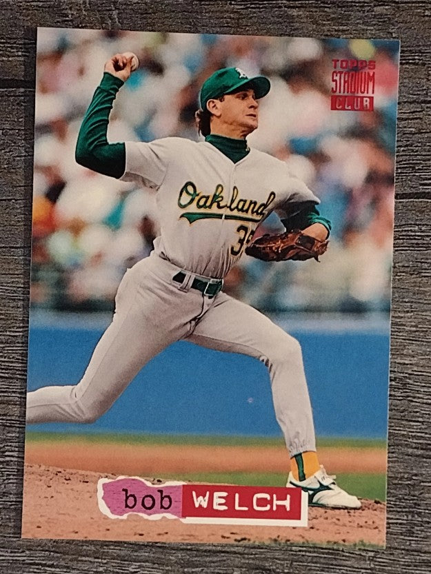 1994 Stadium Club #297 Bob Welch