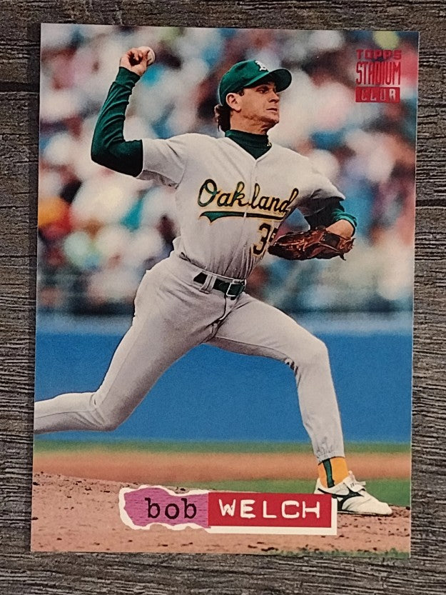 1994 Stadium Club #297 Bob Welch
