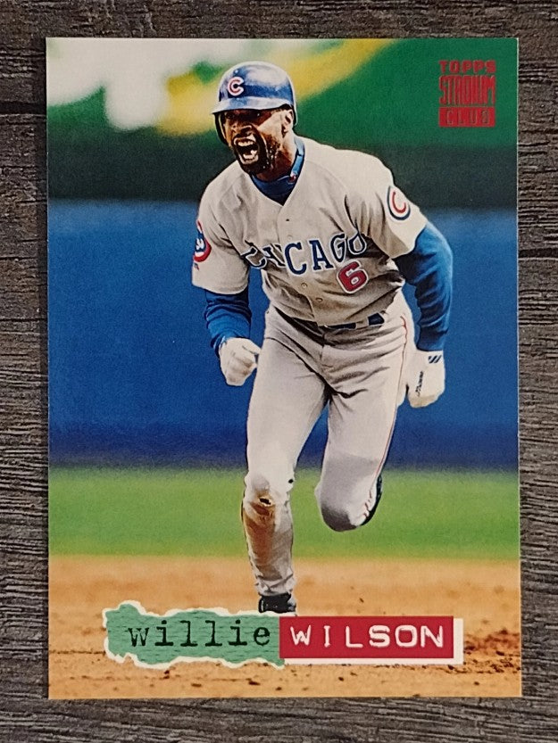 1994 Stadium Club #311 Willie Wilson