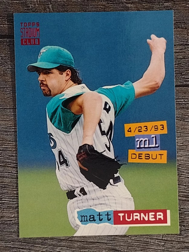 1994 Stadium Club #319 Matt Turner