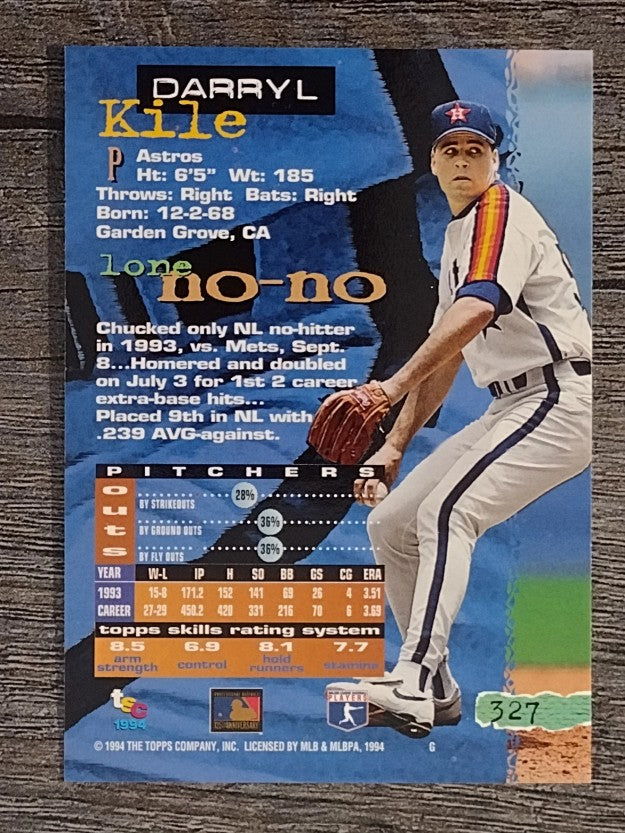 1994 Stadium Club #327 Darryl Kile