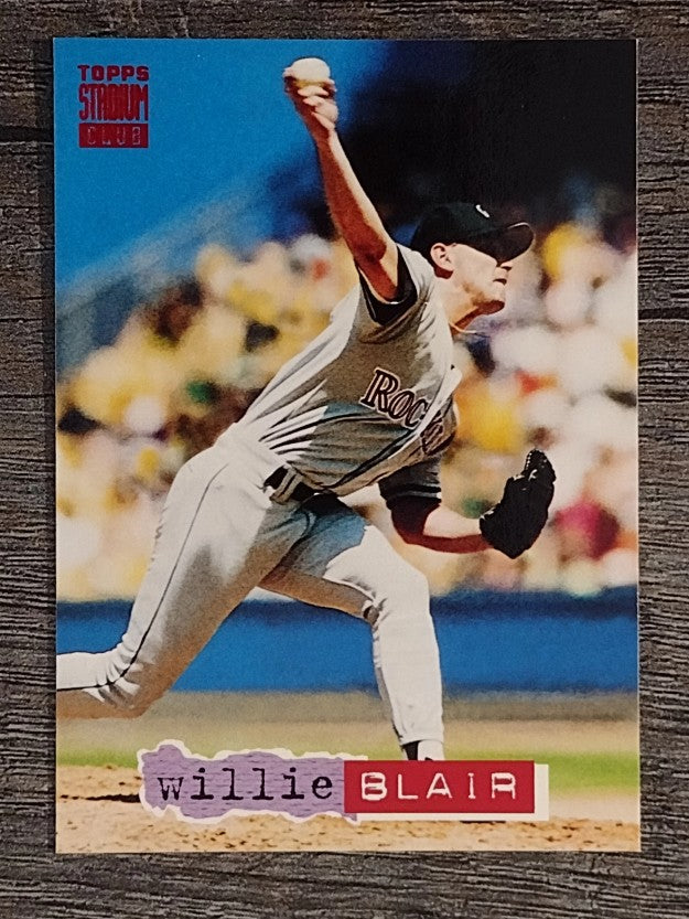 1994 Stadium Club #348 Willie Blair