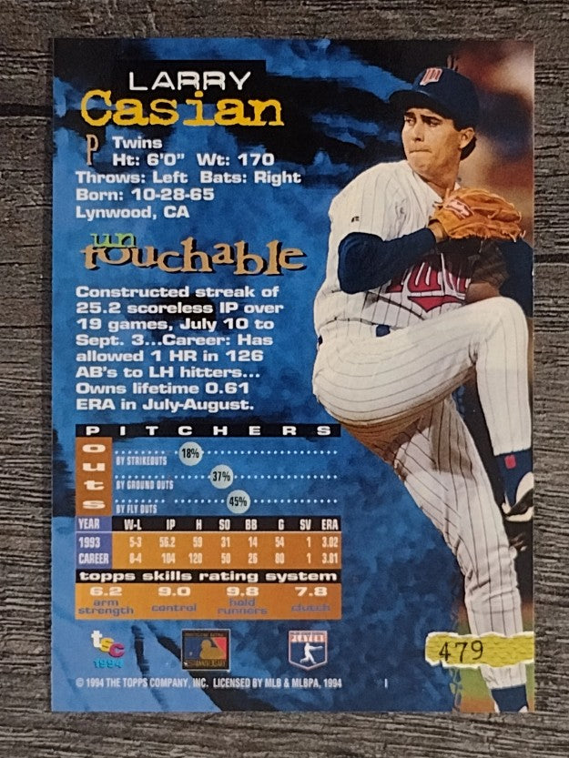 1994 Stadium Club #479 Larry Casian