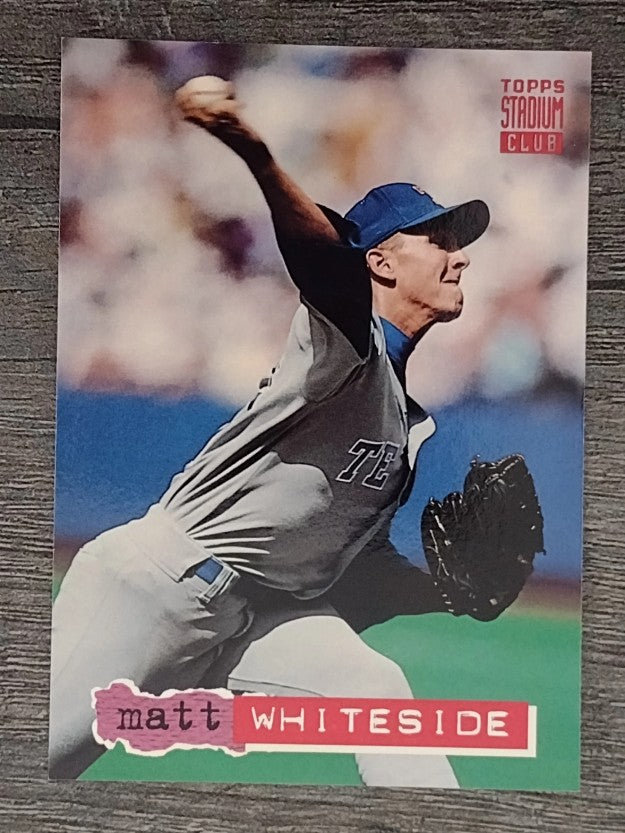 1994 Stadium Club #502 Matt Whiteside