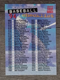 1994 Stadium Club #540 Checklist 406-540